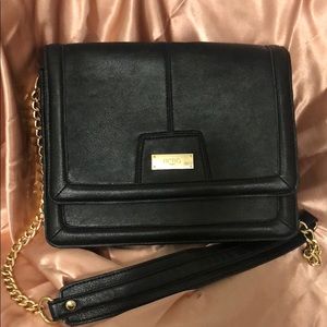 BCBG Black structured bag